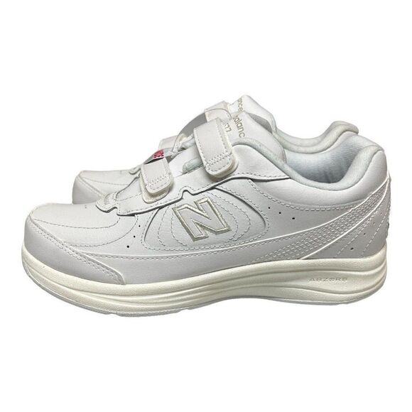 NEW BALANCE WOMEN'S 6 WW577VW 2 STRAP HOOK LOOP WHITE WALKING SHOES D WIDTH - Picture 8 of 8